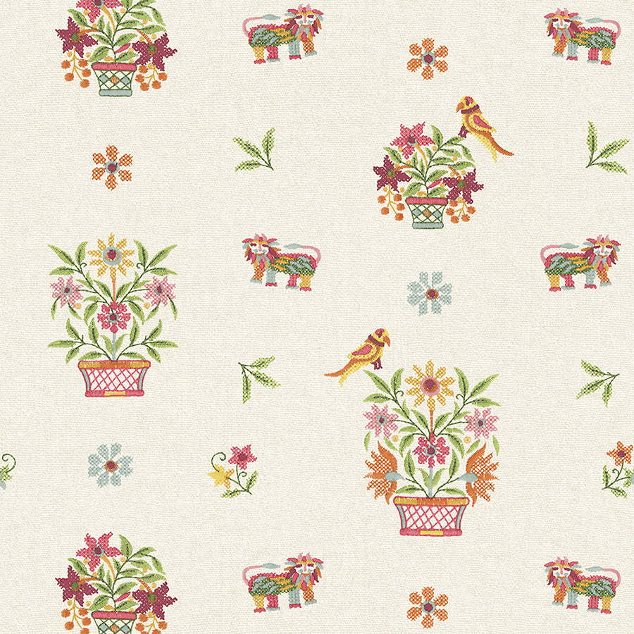 Roar Stitch Wallpaper