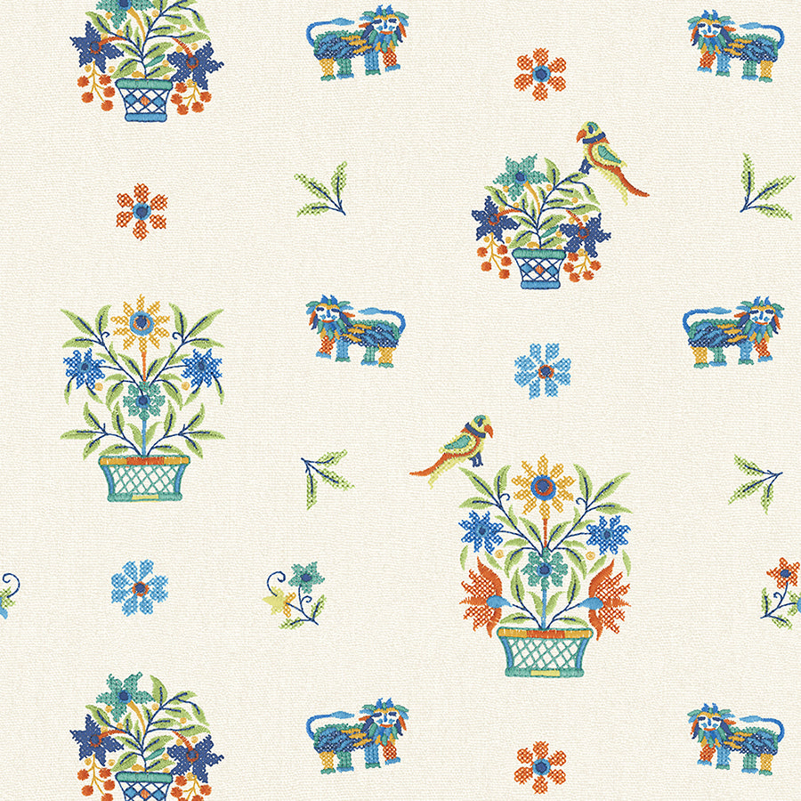 Roar Stitch Wallpaper