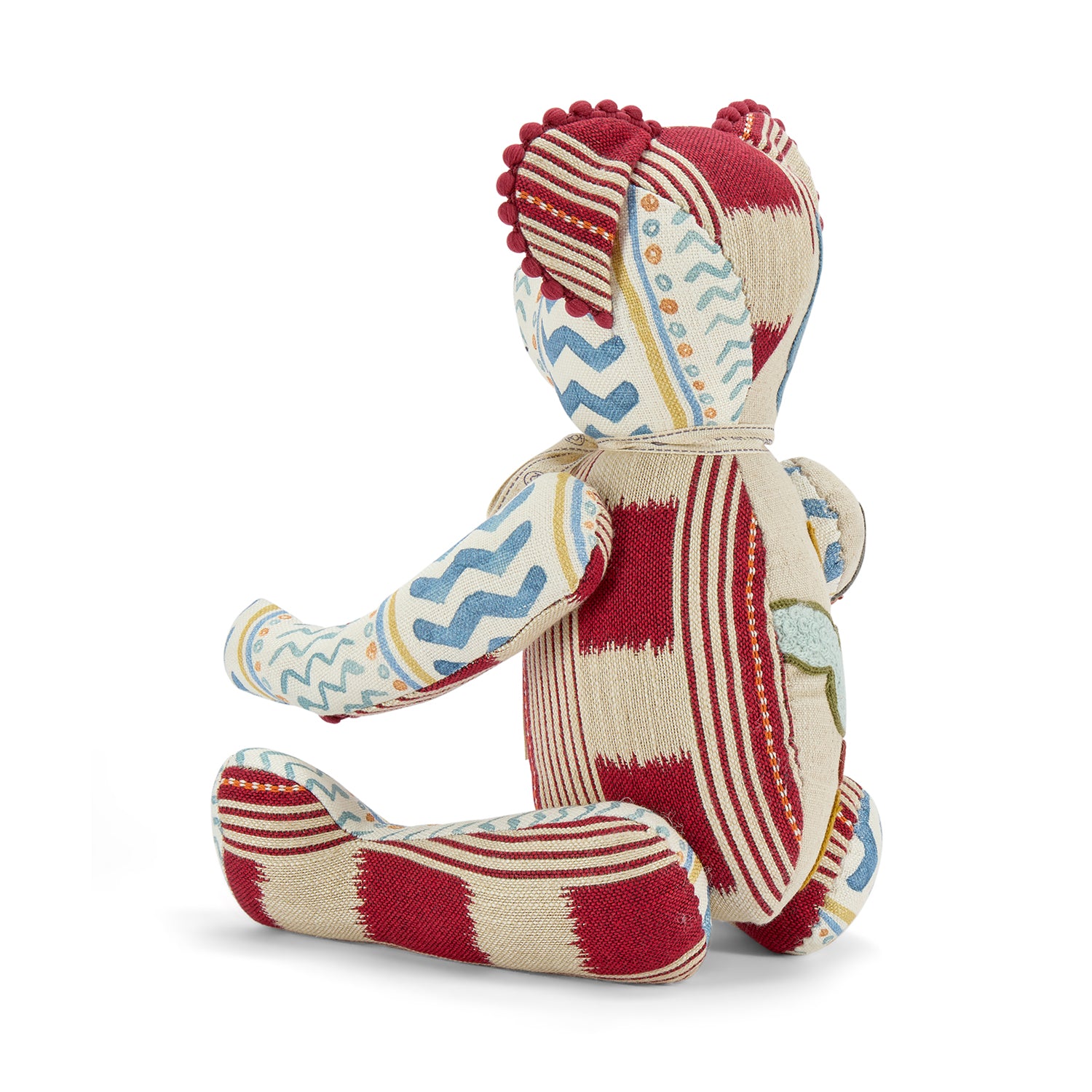 Willow Bear Patchwork Animal - Ruby (Anniversary Edition)