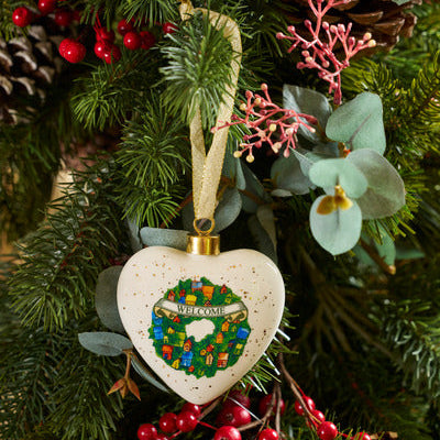 First Christmas Heart Ornament