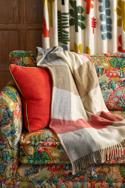 Checkerberry Throw