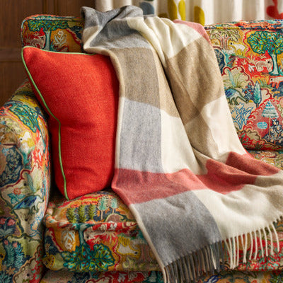 Checkerberry Throw