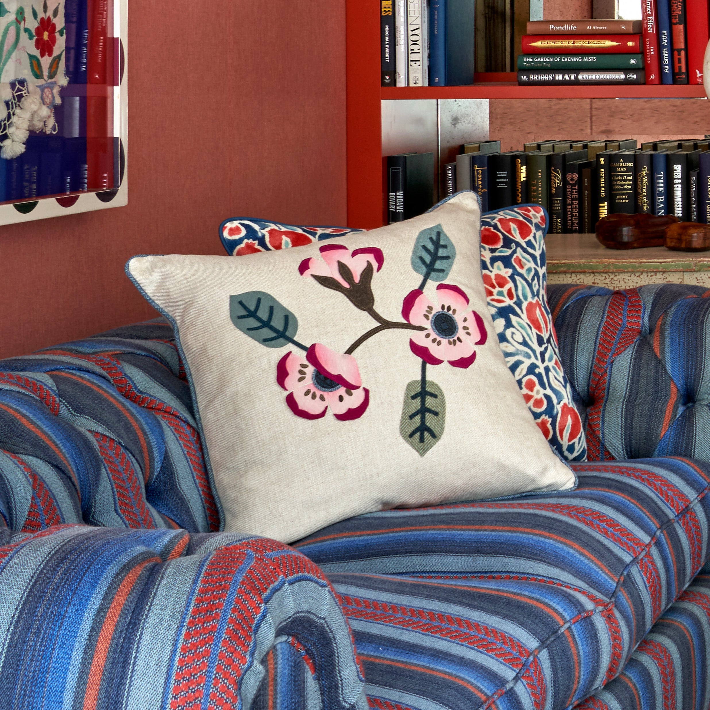 Flower Power Pink Cushion