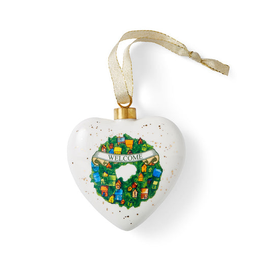 Heart Ornament First Christmas