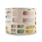 Mixed Tones Natural Cylinder Lampshade