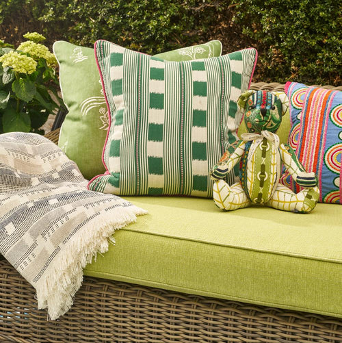 Lost and Found Verde Outdoor Cushion