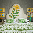 Moonflower Headboard - Hibiscus