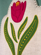 Moonflower Headboard - Bella Blush Tulip