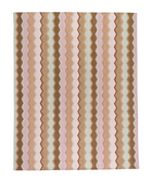 Kit Kemp large rug inspired by fishing nets off the coast of Barbados. 