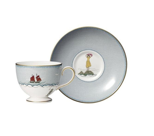 Sailor's Farewell Teacup and Saucer