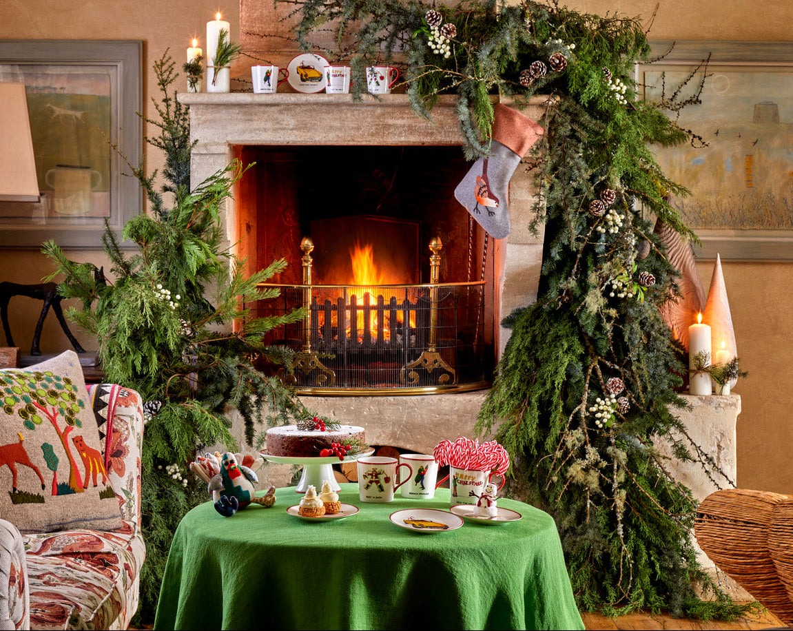 Doodles Christmas collection adds playfulness to table settings during festive season and winter