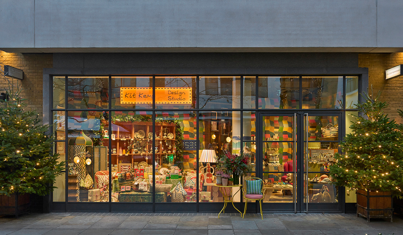 Shop Kit Kemp store located in Ham Yard, Soho London, next to Firmdale hotel. Open Tuesday to Sunday, 10am to 6pm.