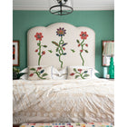 Ruby Headboard - Spring Flower Appliqué