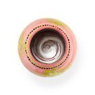 View from top, showing glazed interior, Sugar Caster vase.