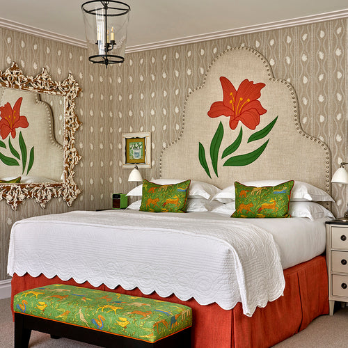 Moonflower Headboard - Sunrise Lily