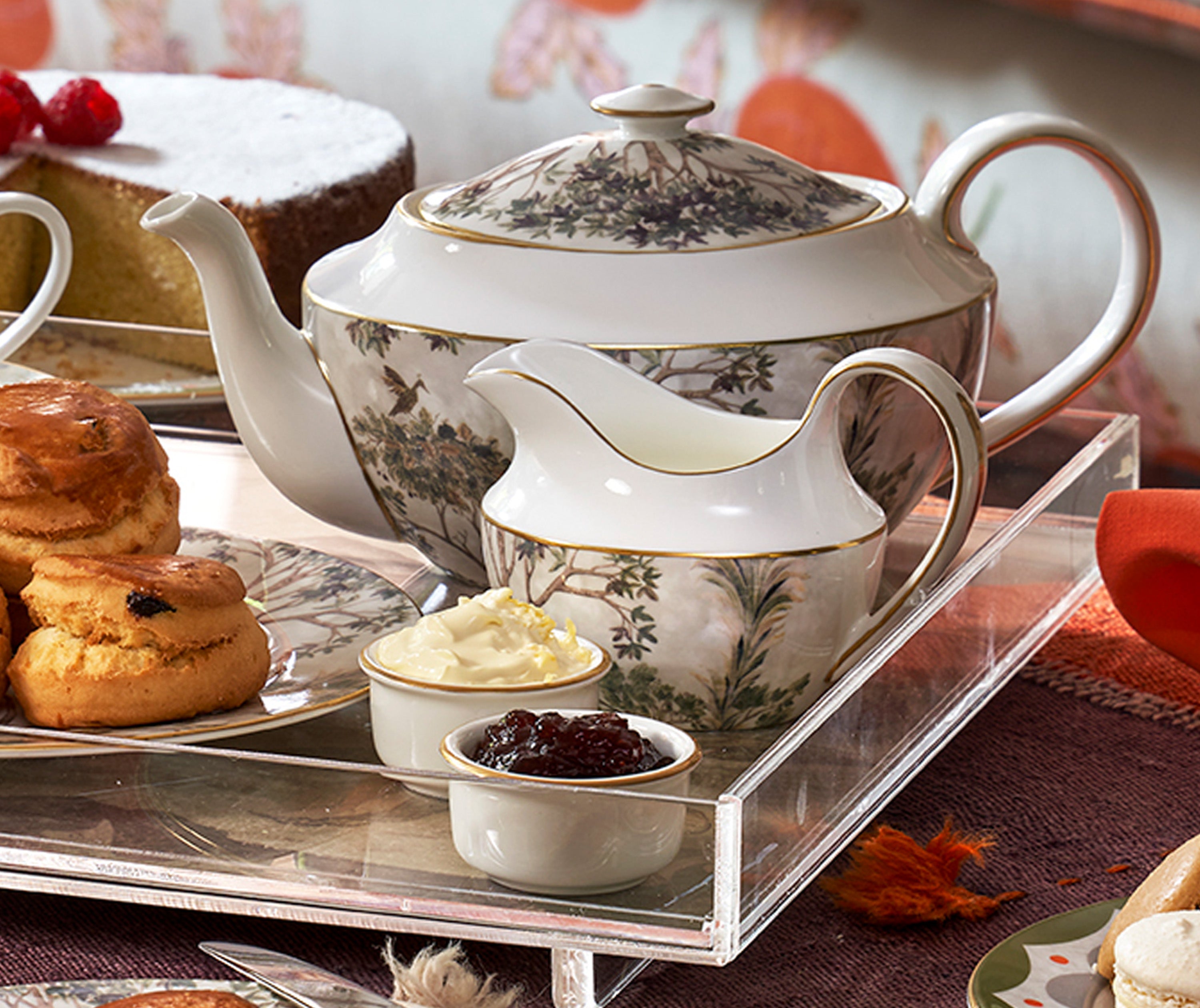 Tall Trees Butter and Small Dish