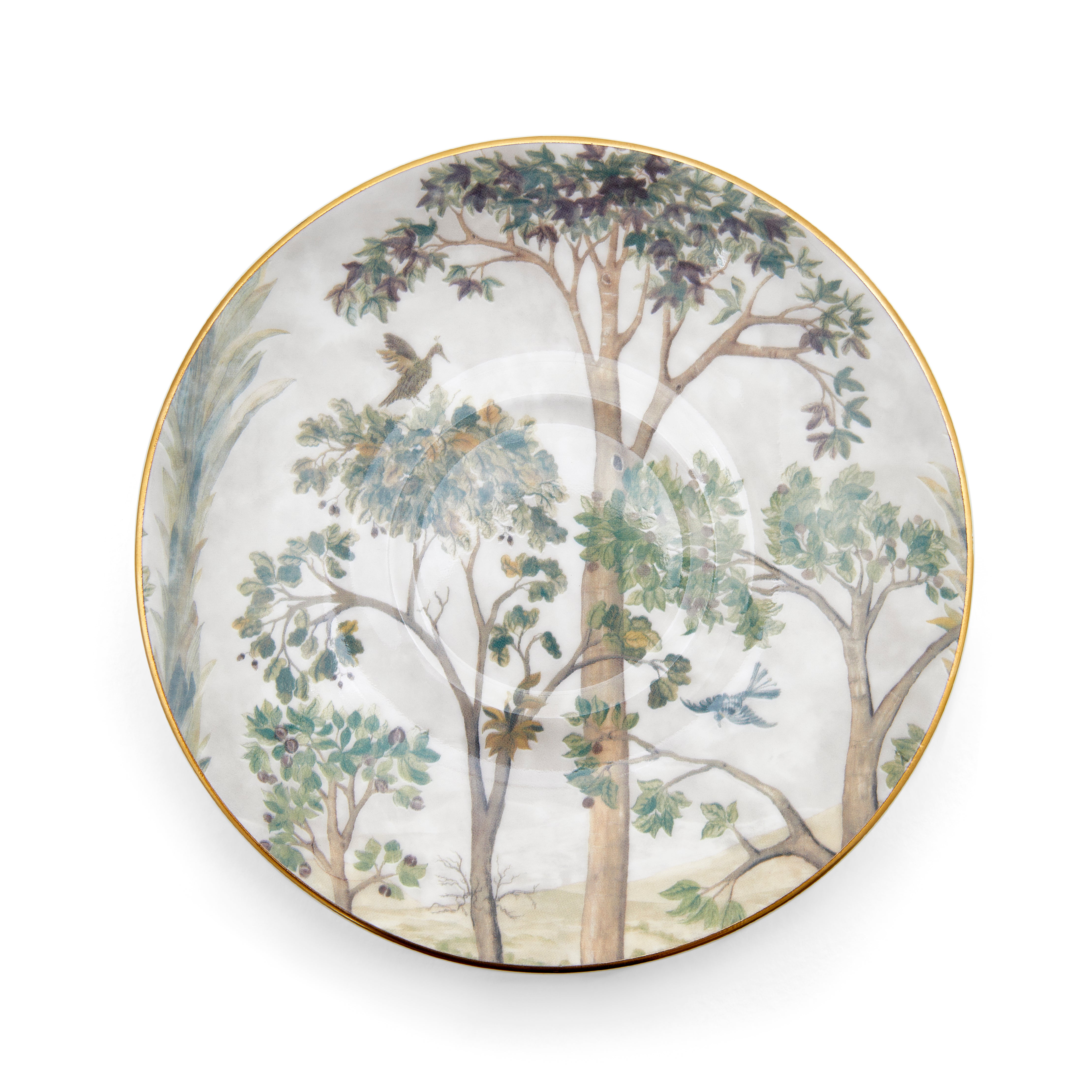 Tall Trees Breakfast Cup and Saucer