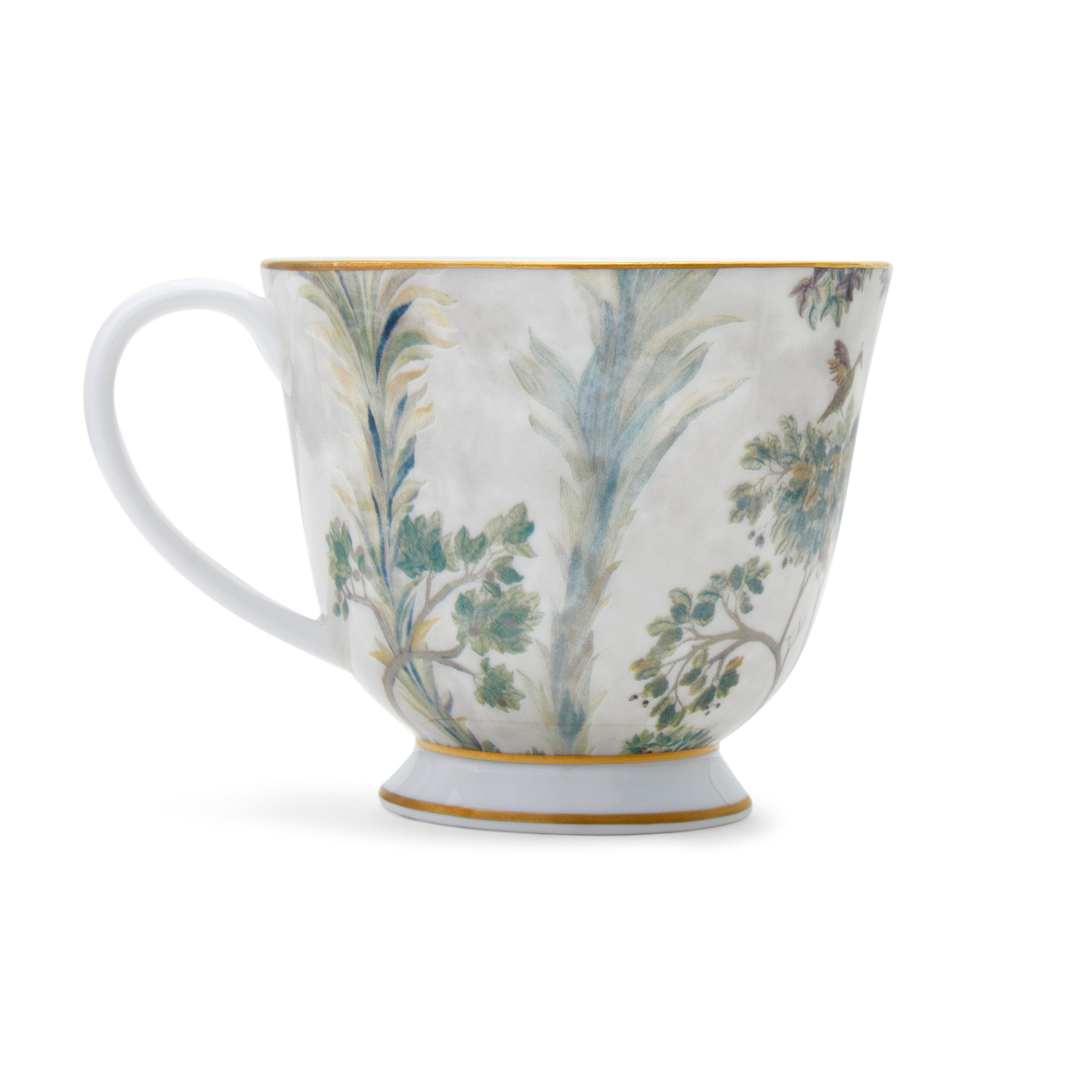 Tall Trees Teacup and Saucer