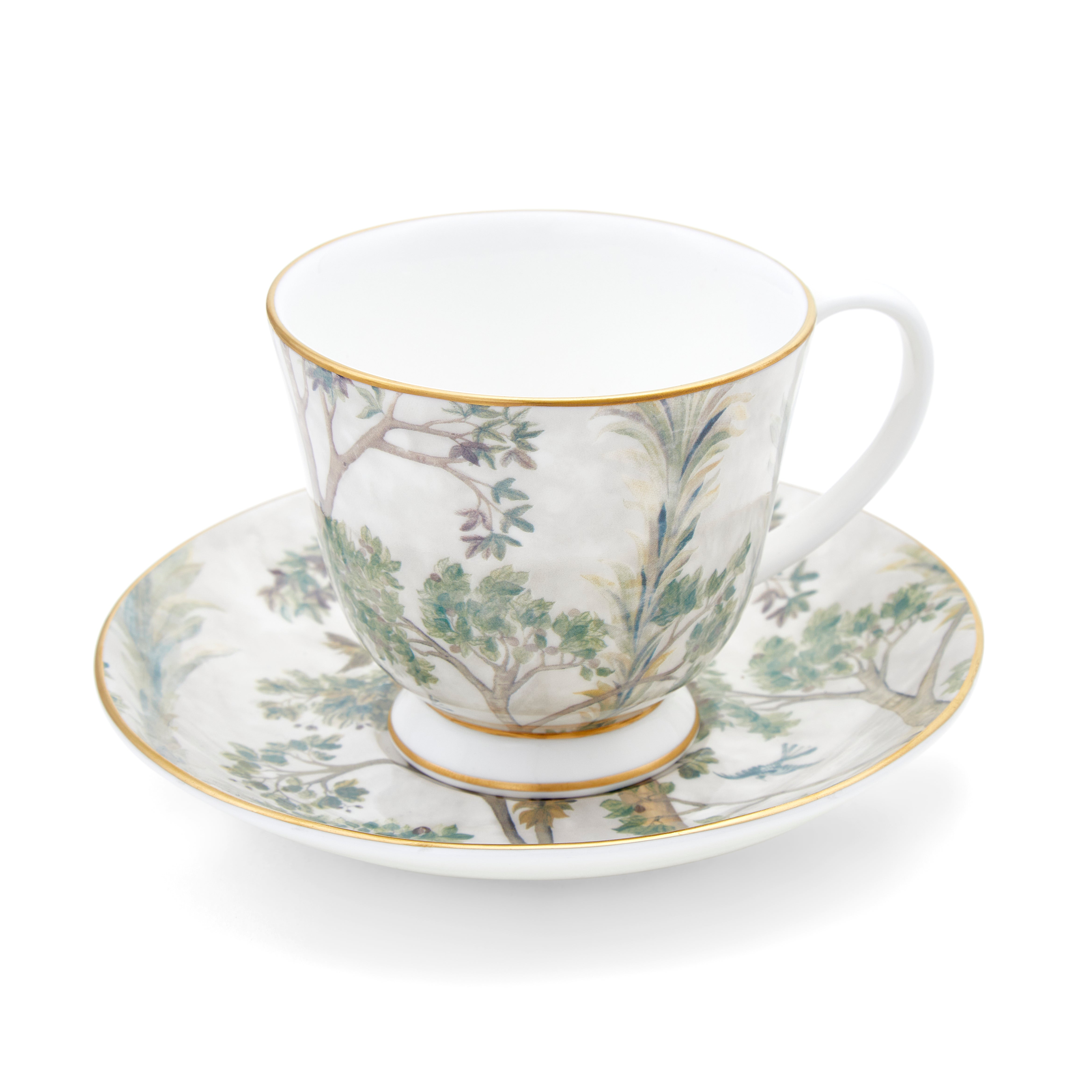 Tall Trees Teacup and Saucer