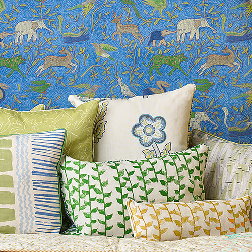 Tea Trail Lemon Bolster Cushion