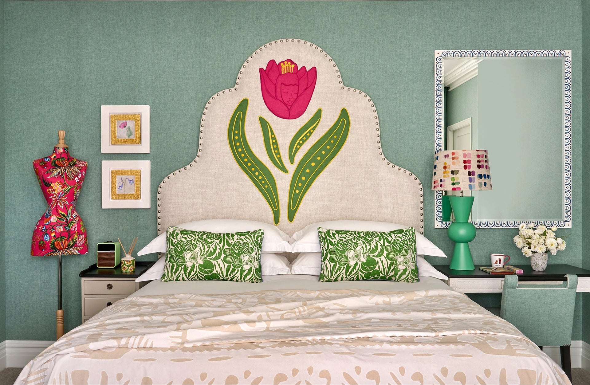 The Moonflower Headboard collection