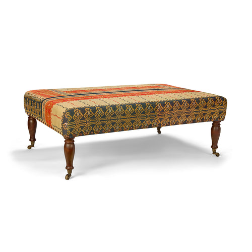 The Vintage Stitch Ottoman