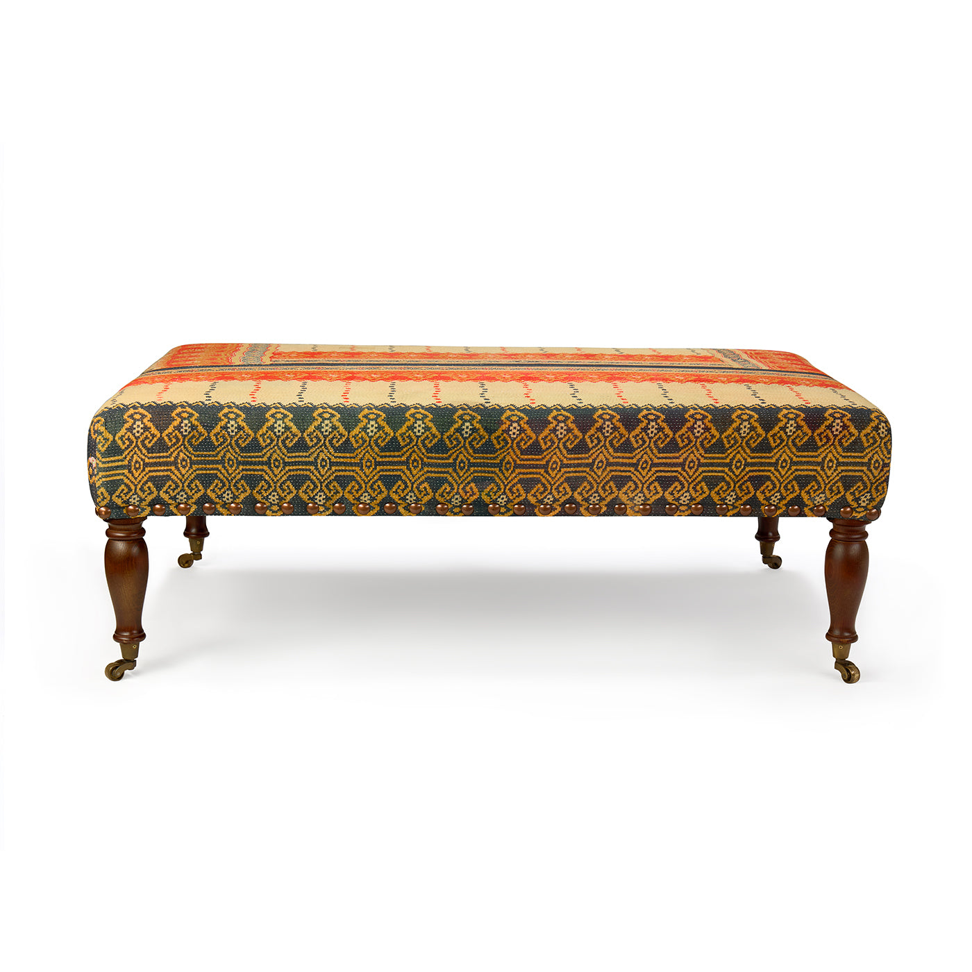 The Vintage Stitch Ottoman