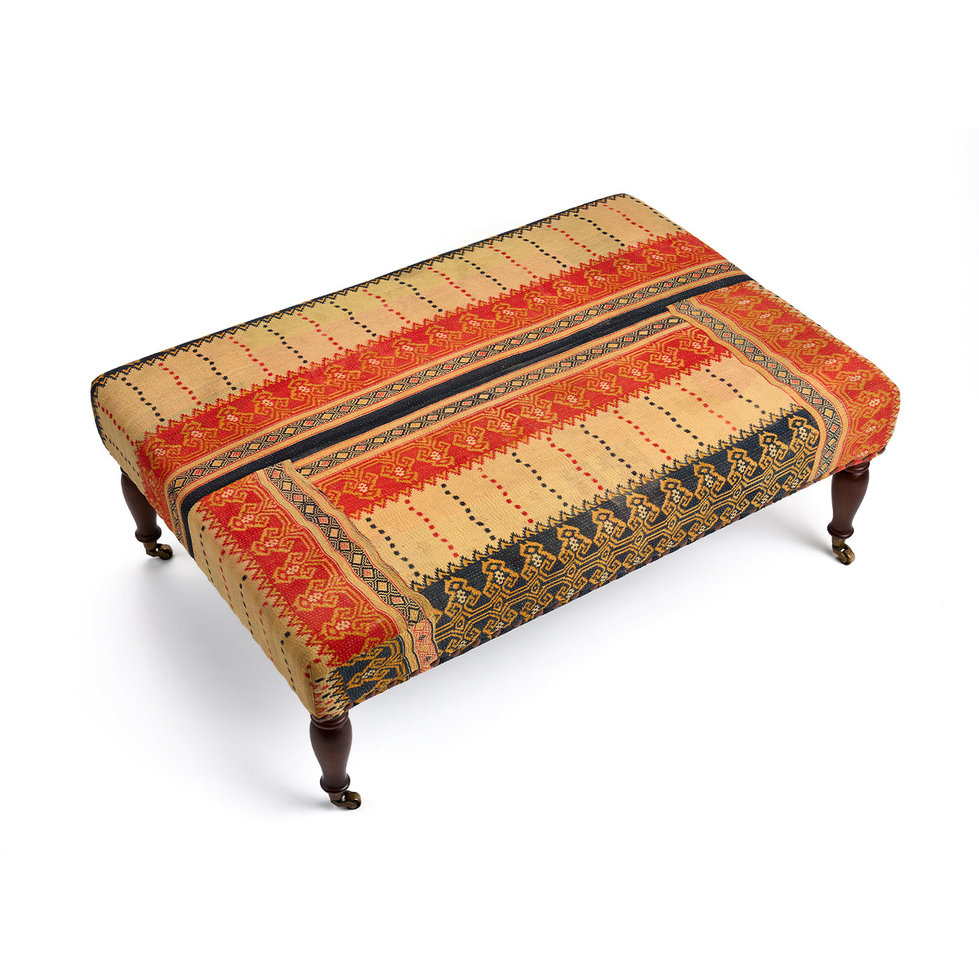 The Vintage Stitch Ottoman