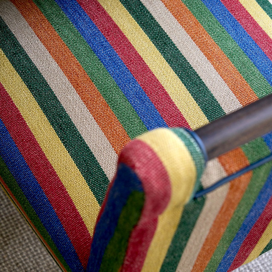 Handle Chair - Stripe Jewel