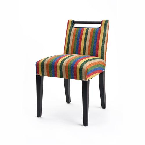 Handle Chair - Stripe Jewel