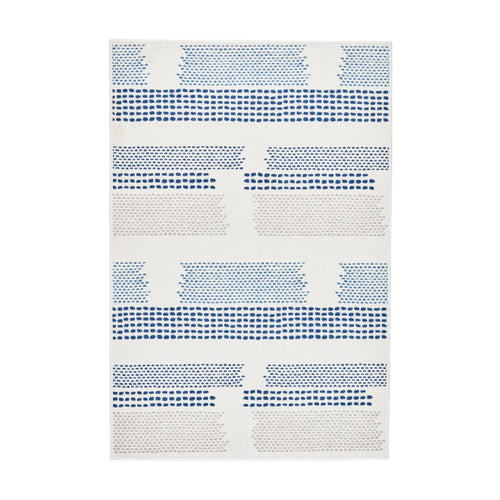 Tread Lightly Blue Washable Rug
