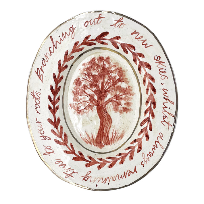 True to your Roots Decorative Platter
