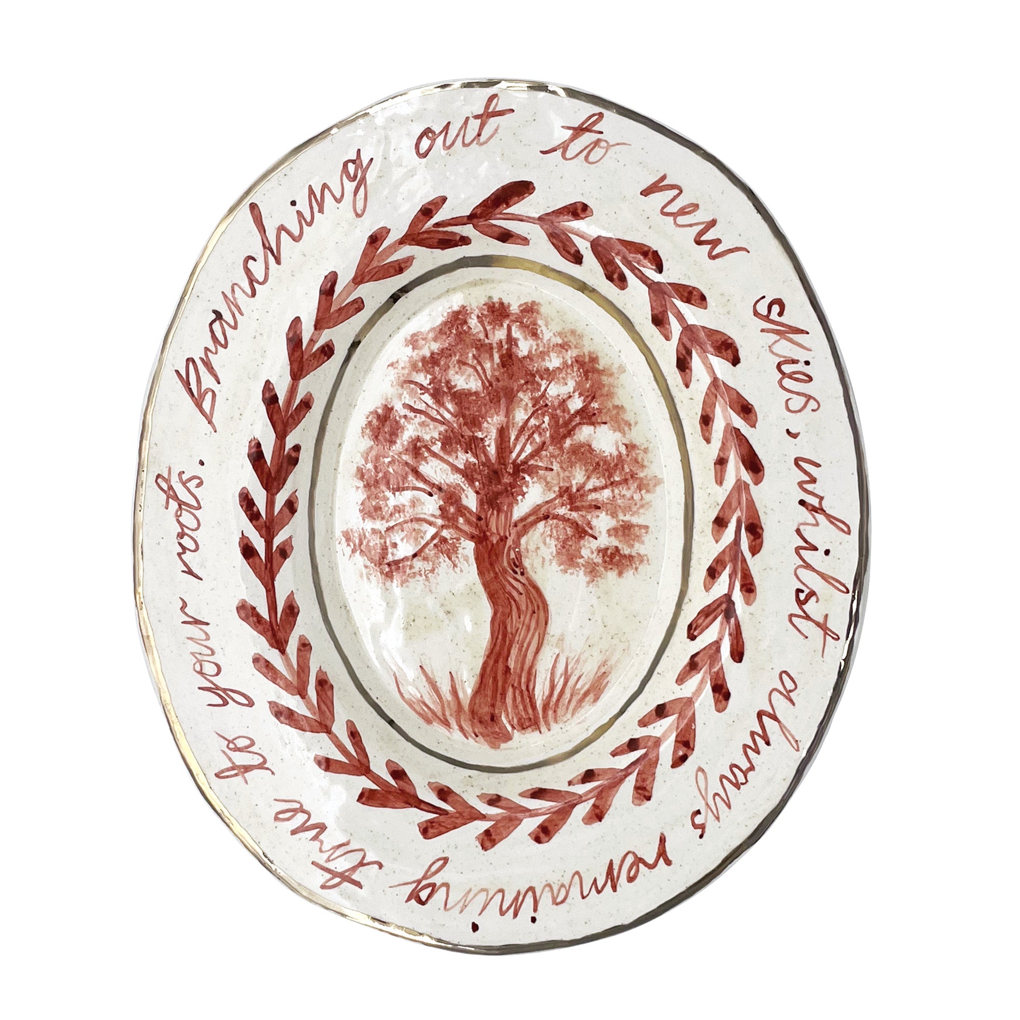 True to your Roots Decorative Platter