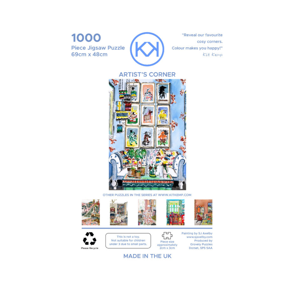 Artist's Corner Jigsaw Puzzle