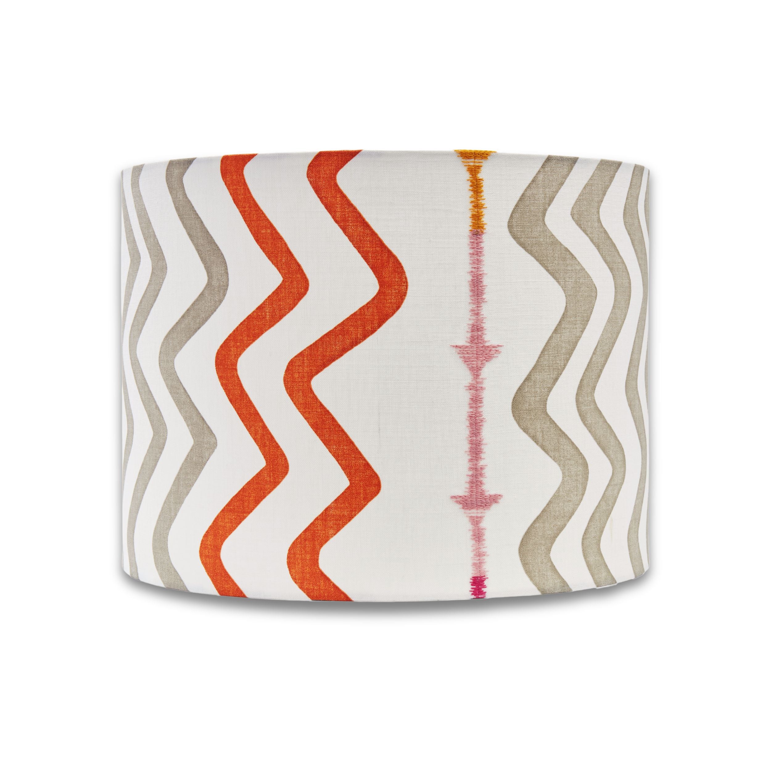 Rick Rack Lampshade - Orange