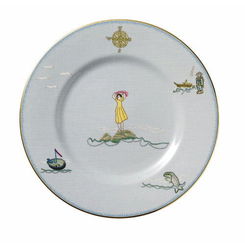 Sailor's Farewell Lady Afternoon Tea Plate