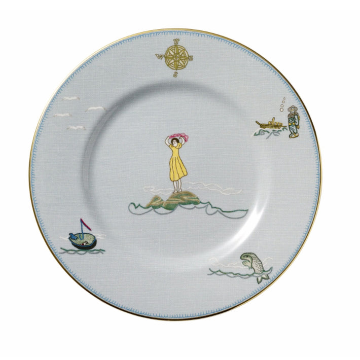 Sailor's Farewell Lady Afternoon Tea Plate