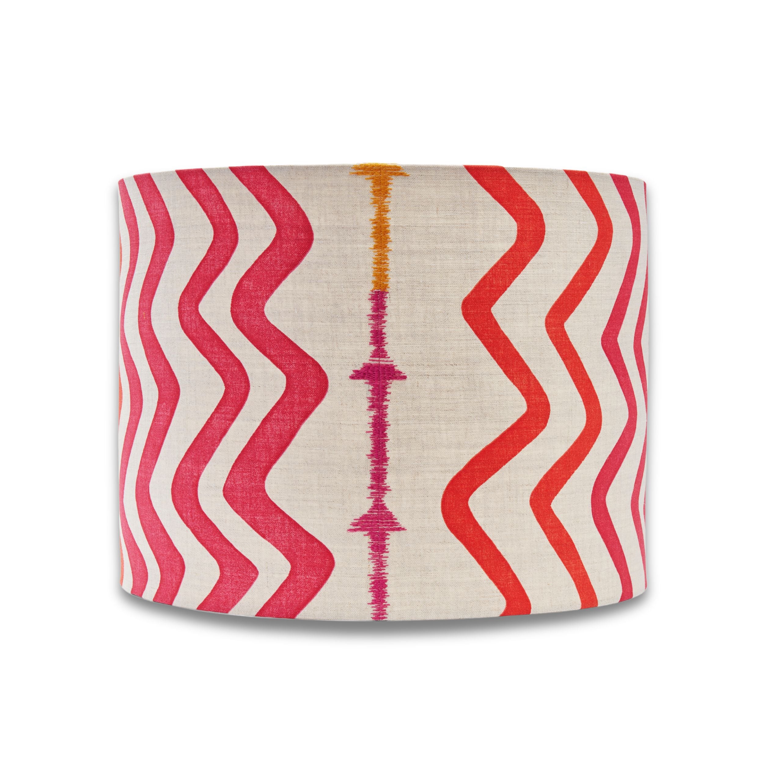 Rick Rack Lampshade - Hot Pink