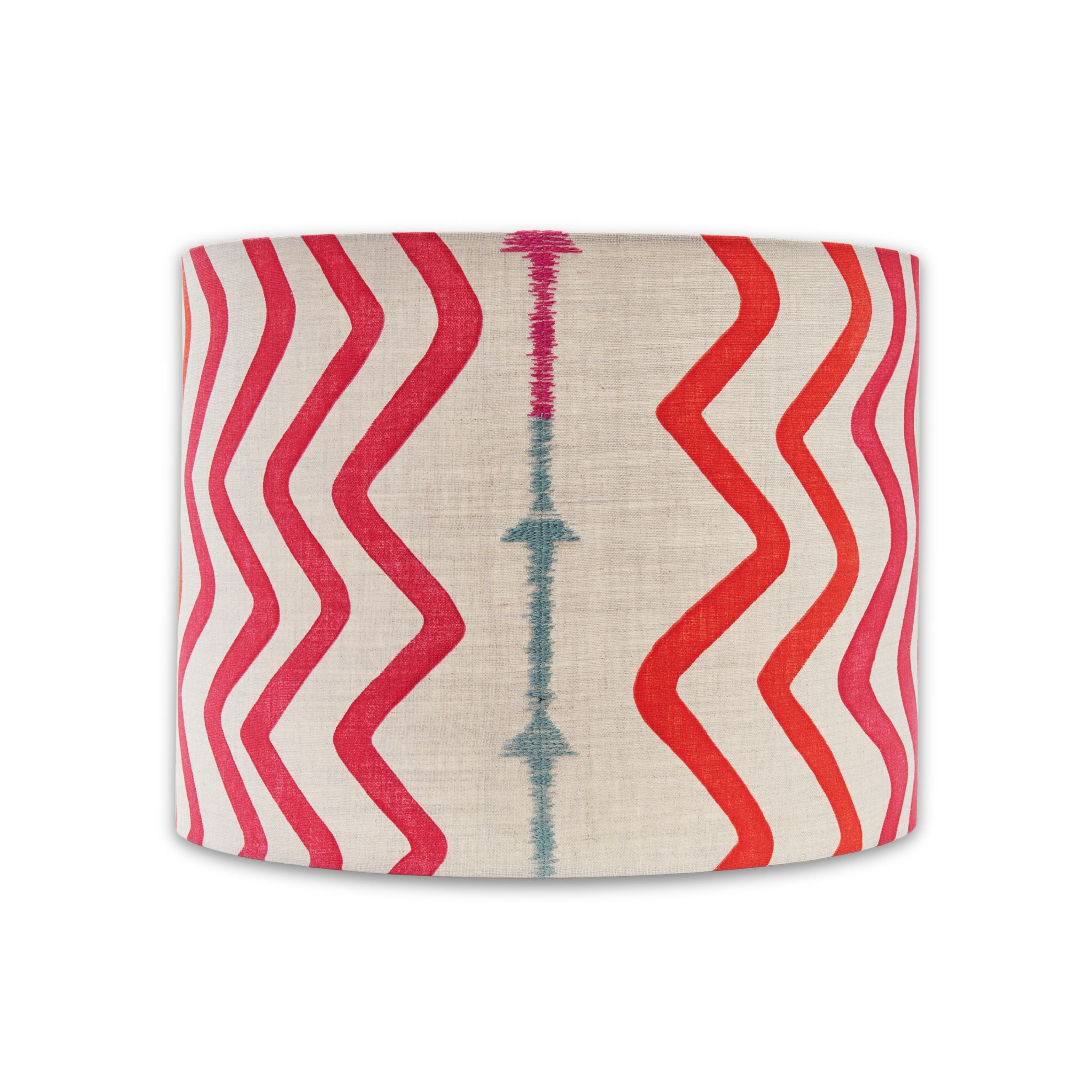 Rick Rack Lampshade - Hot Pink