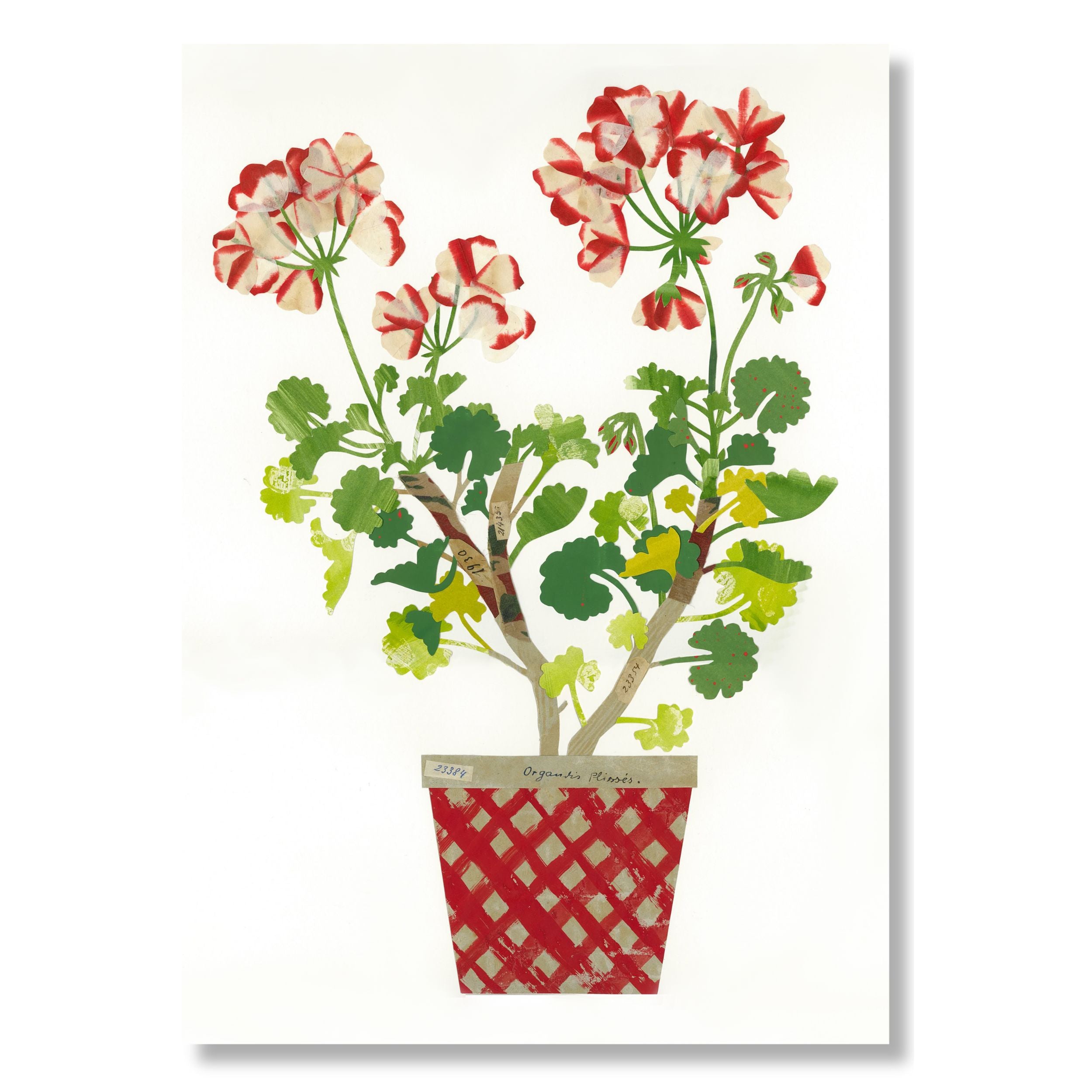 Happy Cross Hatch Framed Artwork