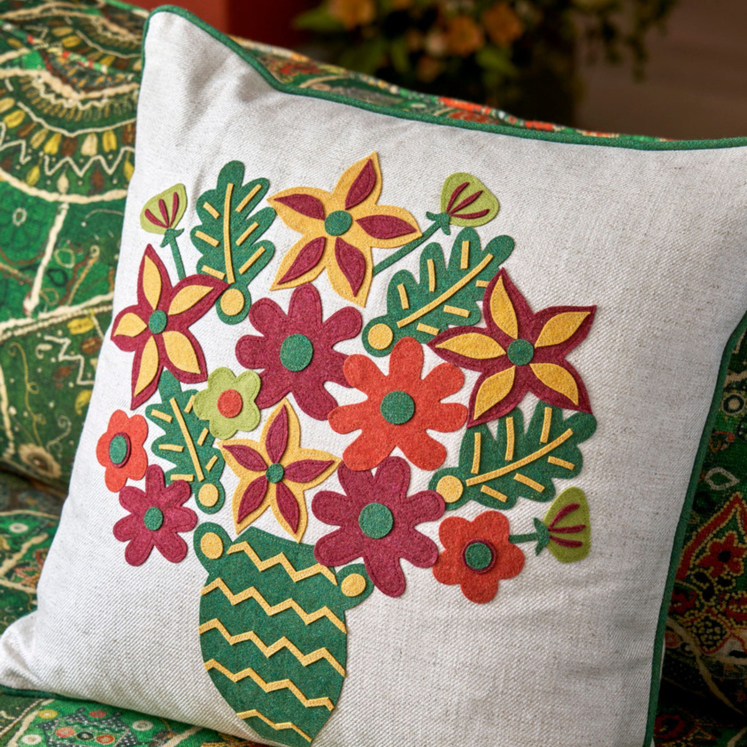 Flower Vase Cushion