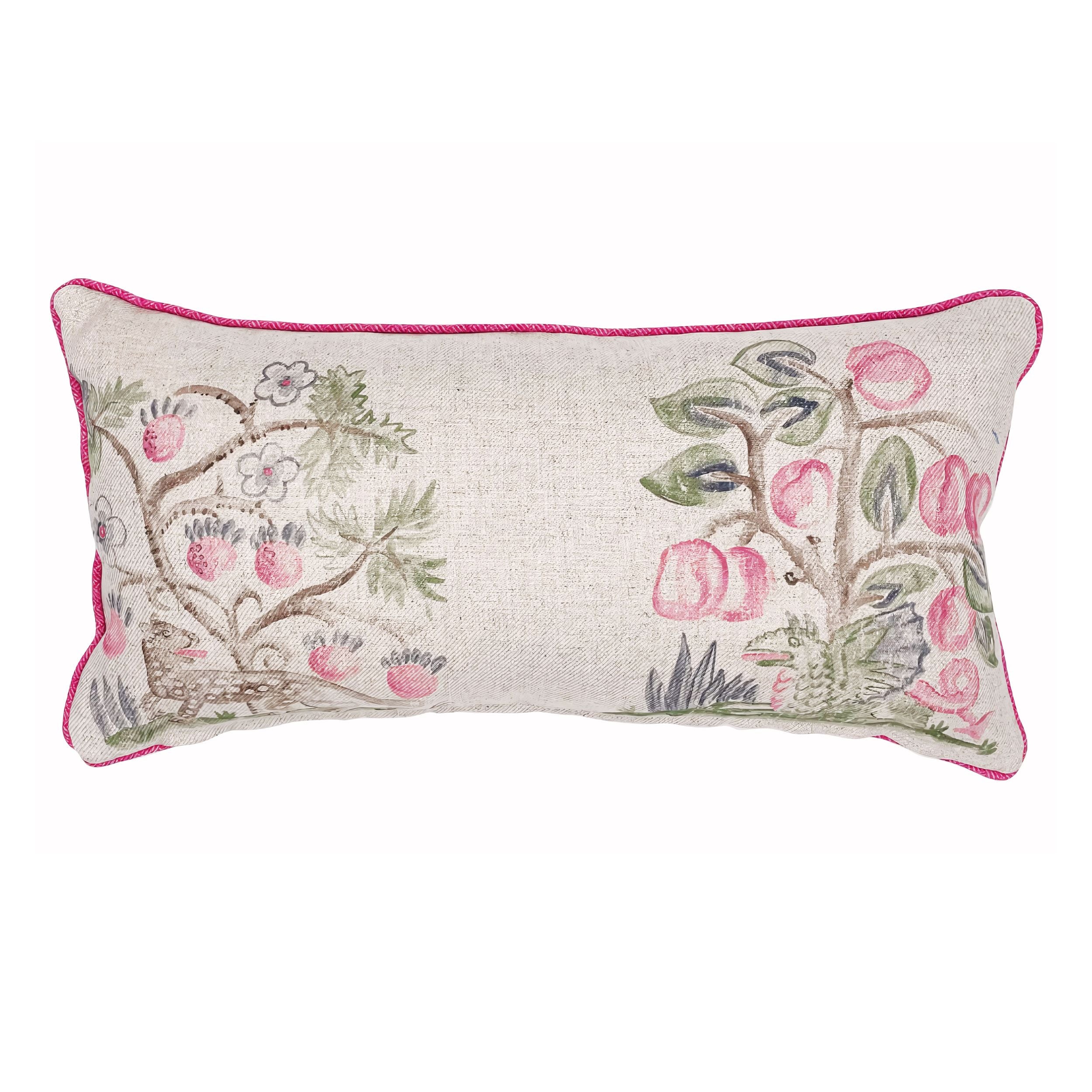 Hedgerow Quince Cushion