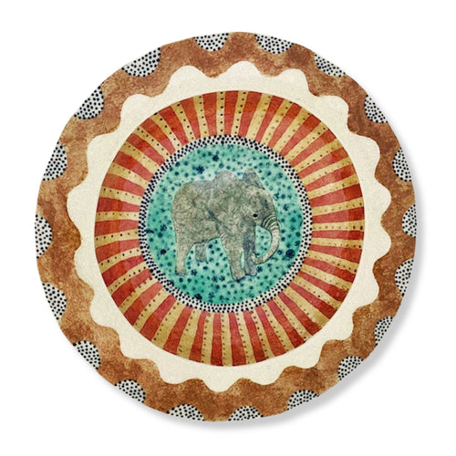 Robina Elephant Decorative Plate