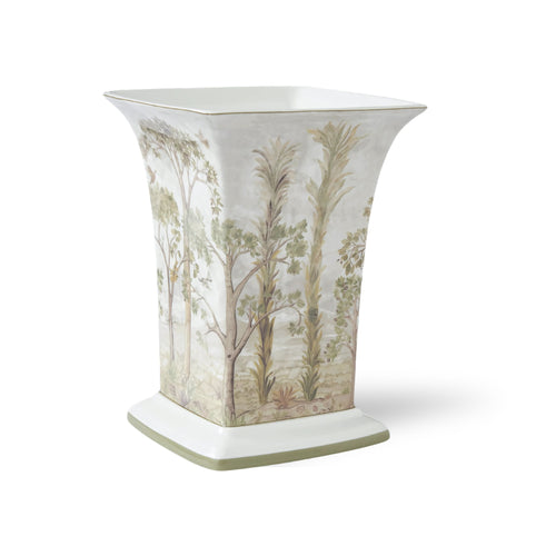 Tall Trees Square Vase