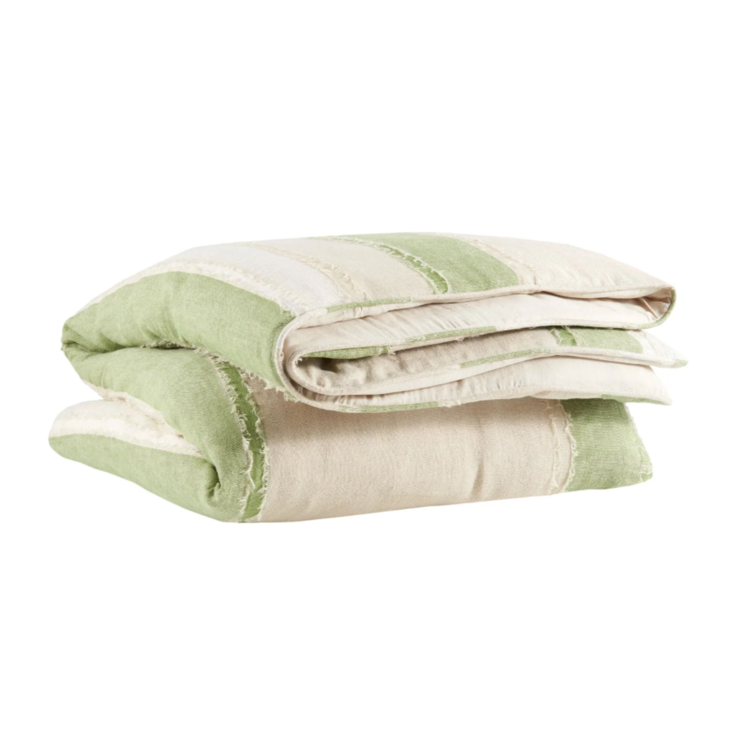 Moon Hills Linen Olive Duvet Cover