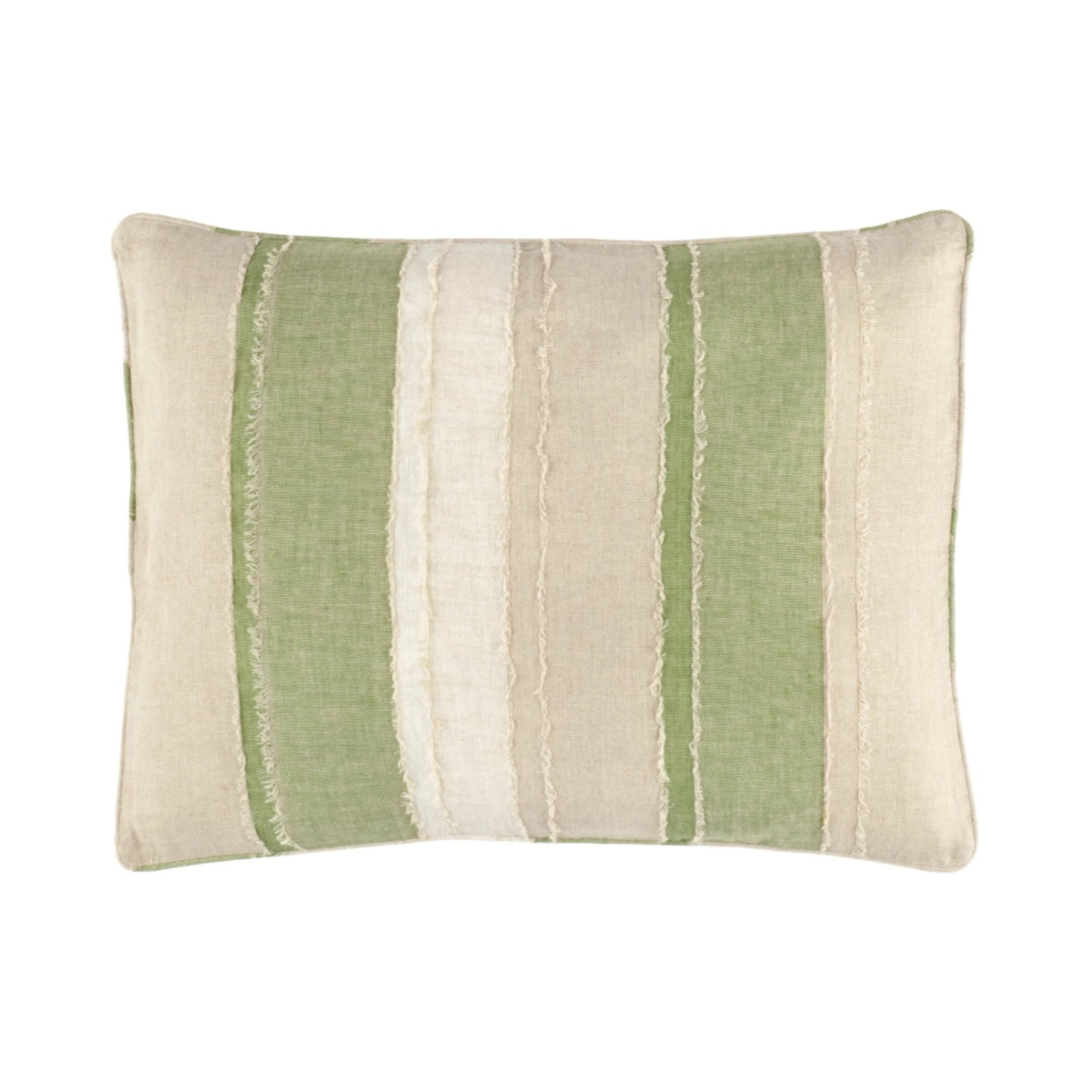 Moon Hills Linen Olive Sham