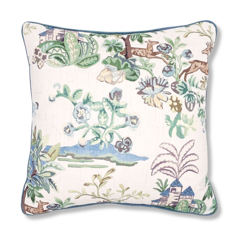 Knights Tale Light Teal Cushion