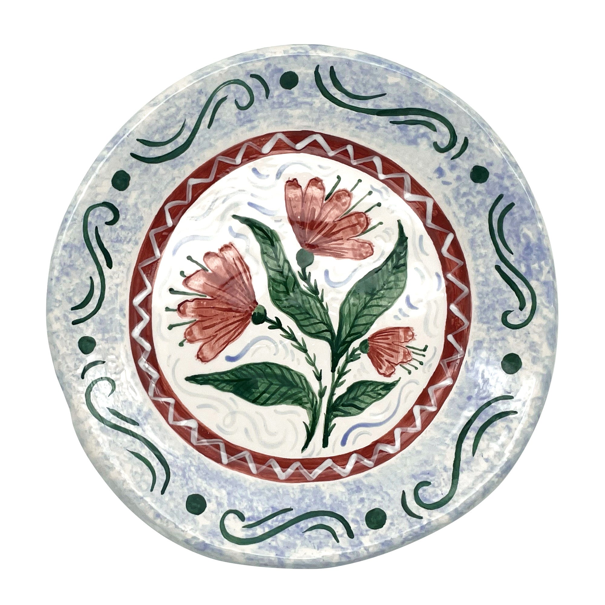 Wild Flowers in the Meadow Decorative Plate