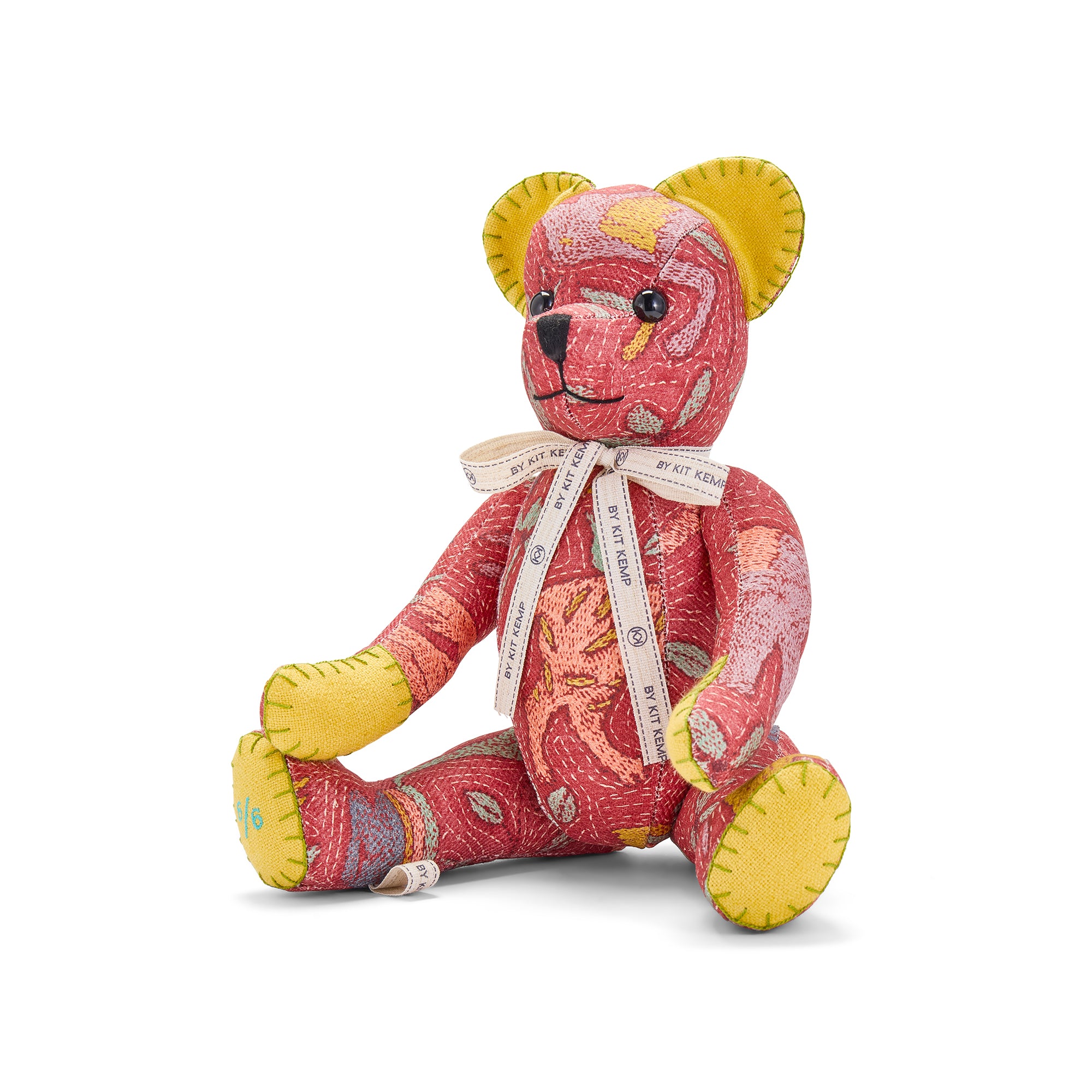 Willow Bear Patchwork Animal - Noah's Ark Red (Limited Edition)