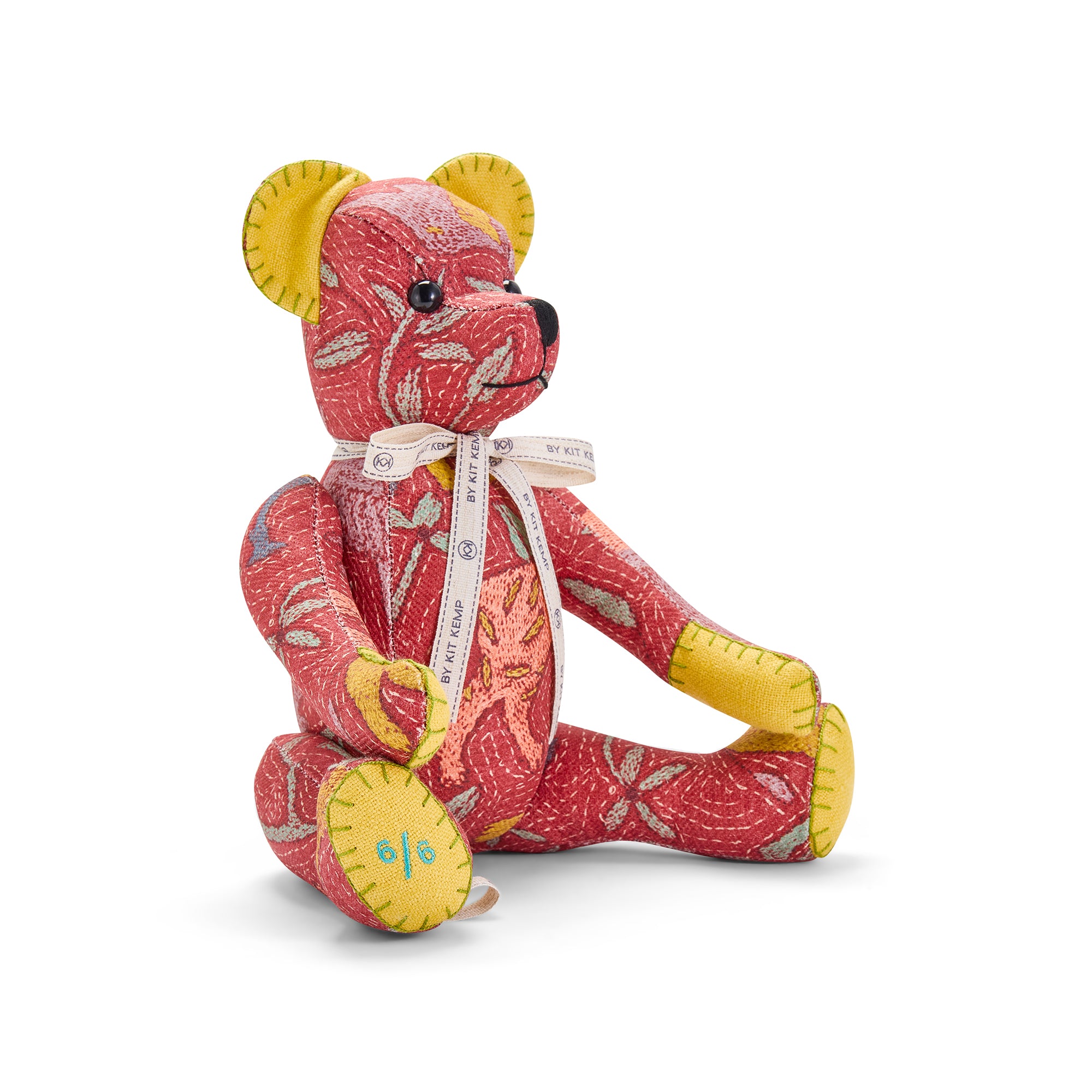 Willow Bear Patchwork Animal - Noah's Ark Red (Limited Edition)